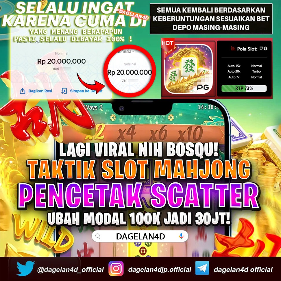 Slot Mahjong Gacor Virall Menang 20Juta