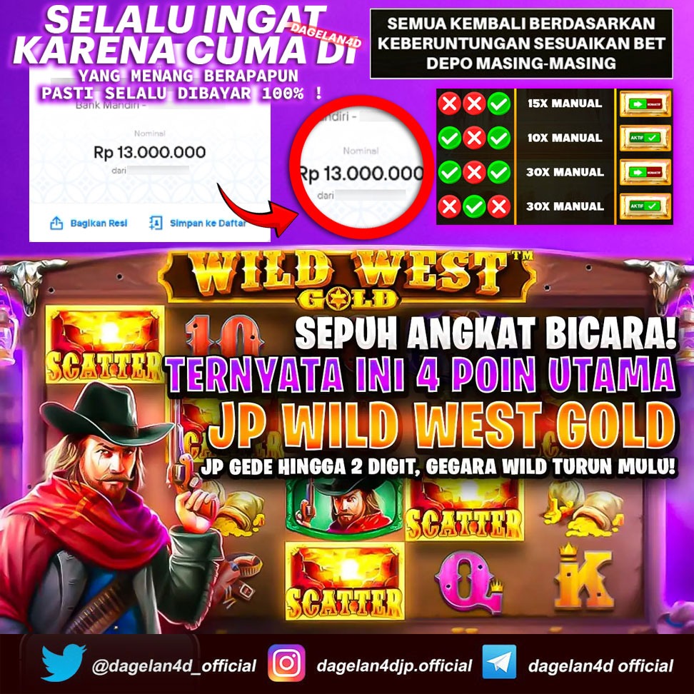 Wild West Gold Buat Bandar Auto Boncos